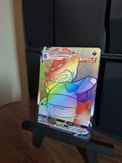 Pokemon Galarian Slowking VMAX 207/198 Swsh: Chilling Reign Secret Rainbow Rare - Image 2