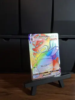 Pokemon Galarian Slowking VMAX 207/198 Swsh: Chilling Reign Secret Rainbow Rare - Image 3