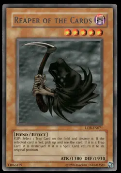 Reaper of the Cards LOB-EN071 Legend of Blue Eyes White Yu-Gi-Oh Unlimited LP - Image 1