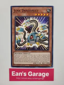 YuGiOh 1st Edition Junk Dragonlet PHNI-EN099 Phantom Nightmare common - MN - Image 1
