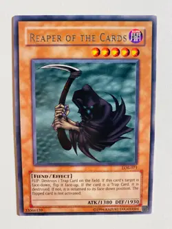 YU-GI-OH! REAPER OF THE CARDS LOB-071 RARE FOIL NM CARD - Image 1