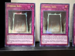 ETERNAL SOUL DUPO-EN052 1st Ed & UNLIMITED EX, YUGIOH X 3 - Image 3