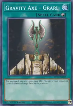 Gravity Axe - Grarl - STAX-EN027 - Common - 1st Edition - Near Mint - Image 1