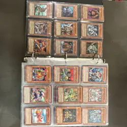 Konami Yu-Gi-Oh! TCG Duel Terminal English 9-Card Lot w/ Collector Binder. 40pg - Image 4