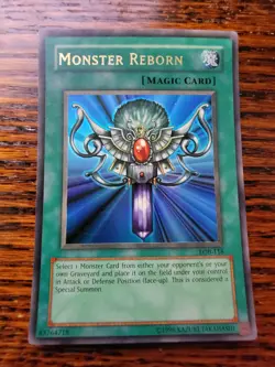 Monster Reborn LOB-118 The Legend of Blue Eyes White Dragon Unlimited - Image 1
