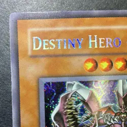 Konami Yu-Gi-Oh! TCG Destiny HERO - Plasma CT04-EN003 Secret Rare Lim Ed Holo - Image 3