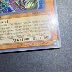 Konami Yu-Gi-Oh! TCG Destiny HERO - Plasma CT04-EN003 Secret Rare Lim Ed Holo - Image 5