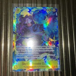 Bartholomew Kuma (Alternate Art) OP12-119 Legacy of the Master Foil - Image 1