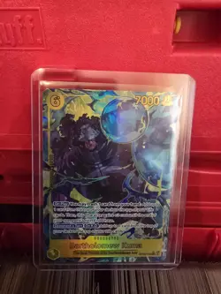 Bartholomew Kuma (Alternate Art) OP12-119 Legacy of the Master Foil - Image 1