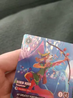 Disney Lorcana - Robin Hood Sharpshooter - Enchanted - Shimmering Skies 215/204 - Image 4