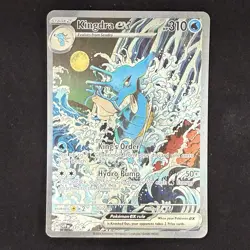 Kingdra EX 131 Pokemon TCG Scarlet & Violet Black Star Promo Holo - Image 1