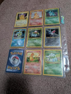 120+ pokemon card collection lot. Holo Vaporeon, Gyarados, Skarmory + More - Image 1
