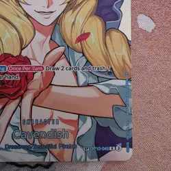 Cavendish (SP) - OP10-045 - The Time Of Battle - ONE PIECE Card Game Aa Alt Art - Image 4