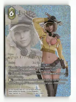 Cindy (Prerelease Promo) PR-068/11-069H FF: Promo Cards Final Fantasy Foil NM - Image 1
