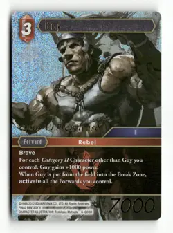 Guy (Prerelease Promo) PR-031/6-003H Promo FF: Promo Cards Final Fantasy Foil NM - Image 1