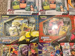 Sealed Pokemon Lot - Boxes, Packs, And Tins. Scarlet & Violet Era. 119 Packs. - Image 5