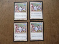 MTG 4 x Story Circle uncommon card Mercadian Masques Magic The Gathering - Image 1