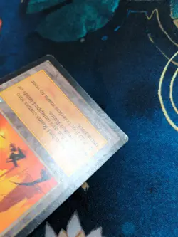 MTG Scorched Ruins DAMAGED Weatherlight Magic the Gathering - Image 4
