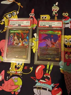 2025 MTG Magic Secret Lair Sonic Foil Shadow And Sonic the Hedgehog PSA - Image 3
