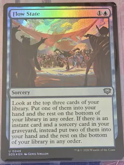 Flow State, Foil, Magic the Gathering MTG NM - Image 1