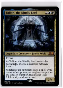 Talion, the Kindly Lord Wilds of Eldraine 215 LP x1 MTG Magic: the Gathering - Image 1