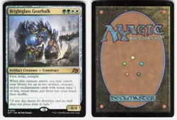 Brightglass Gearhulk 191 Mythic Aetherdrift Magic: The Gathering Lightly Played - Image 1