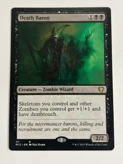Death Baron - MTG - Commander: Innistrad: Midnight Hunt - Image 1