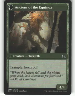 Autumnal Gloom - Shadows over Innistrad - MTG - Uncommon - #194 - NM - Image 2