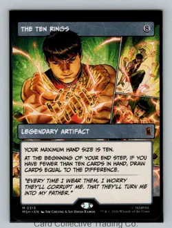 The Ten Rings (Borderless) M Marvel Super Heroes 313 NM - Image 1