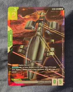 Gundam Card Game Falmel C+ ST03-016 Zeon's Rush USA Seller English - Image 1