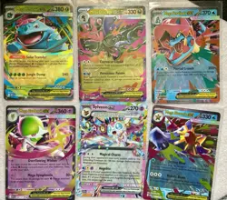 36 Pokemon Card Lot EX GX V Full Art Holo Ultra Rare Trainer Mixed Collection - Image 5