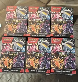 Pokemon TCG Paldean Fates Booster Bundle - Sealed - Image 1