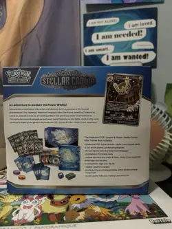 Pokemon Scarlet & Violet Steller Crown Elite Trainer Box New Factory Sealed ETB - Image 3