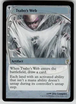 Tsabo's Web (Future Sight) Rare Mystery Booster 2 143 MTG Near Mint 2024 - Image 1