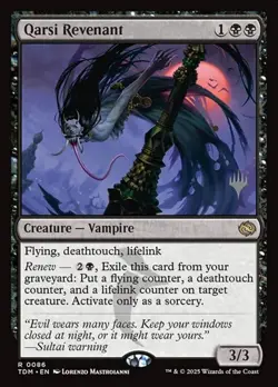 Qarsi Revenant - Promo TDM NM MTG - Image 1