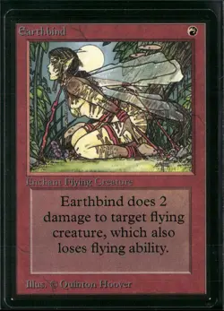Earthbind Beta MTG Magic the Gathering - Image 1