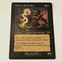 Warren Soultrader - Retro Frame NM-Mint, English Modern Horizons 3 MTG Magic 4/4 - Image 1