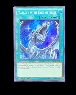 Majesty with Eyes of Blue LCKC-EN031 Yu-Gi-Oh Legendary Collection Kaiba-1st... - Image 1