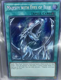 Majesty with Eyes of Blue LCKC-EN031 Yu-Gi-Oh Legendary Collection Kaiba-1st... - Image 2