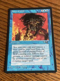 MTG Force Of Will - Alliances 1996 - Image 1