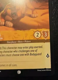 Simba - Protective Cub 20/204 Common The First Chapter Disney Lorcana TCG - Image 5