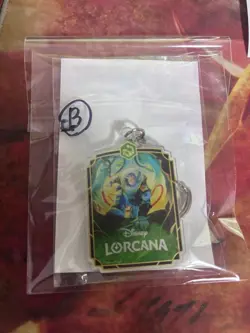 rorukana Disney Lorcana Buzz Lightyear Acrylic Keychain - Image 1