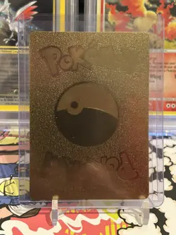 Pokemon Fan Art - Charizard Vmax Gold Foil Fan Art Collector Card SWSG261 - Image 2