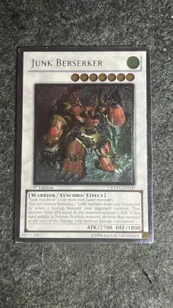 Junk Berserker - EXVC-EN037 - 1st Edition - Ultimate - Yugioh - Image 1