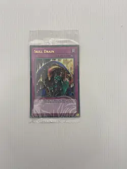 YUGIOH Ultra Rare Skill Drain LART-EN012 SEALED - Image 1