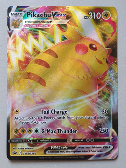 Pikachu VMAX Swsh286 Swsh: Sword & Shield Promo Cards Holo Near Mint - Image 1