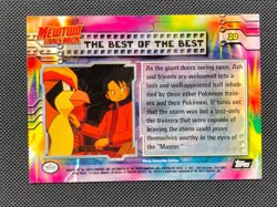 THE BEST OF THE BEST #20 Topps Pokemon Card Mewtwo Strikes Back - Image 2