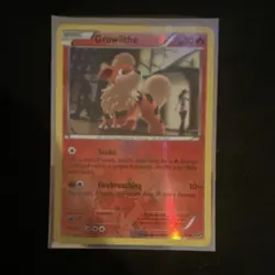 Pokemon TCG 2012 Growlithe 10/99 Reverse Holo Huge Demand - Image 1