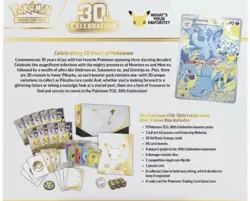 Pokemon TCG 30th Celebration Elite Trainer Box (Preorder) - Image 2