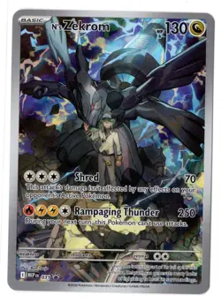 Pokemon TCG - N’s Zekrom 031 Phantasmal Flames ETB Promo - Near Mint - Image 1